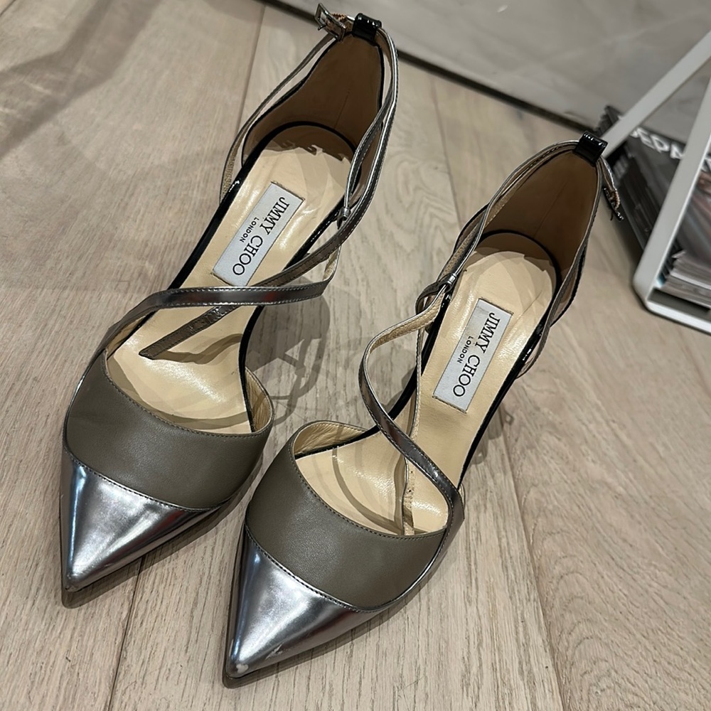 Jimmy Choo stilettos great for evening - bargain Jimmy Choo pumps size 40